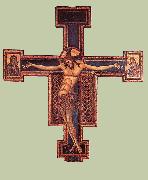 GIUNTA PISANO Crucifix swg USA oil painting artist